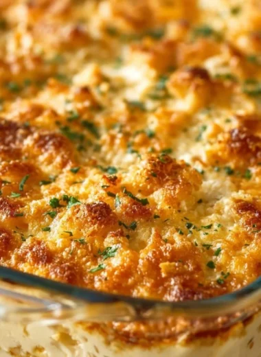 Dolly Parton’s 5-Ingredient Casserole ready to serve