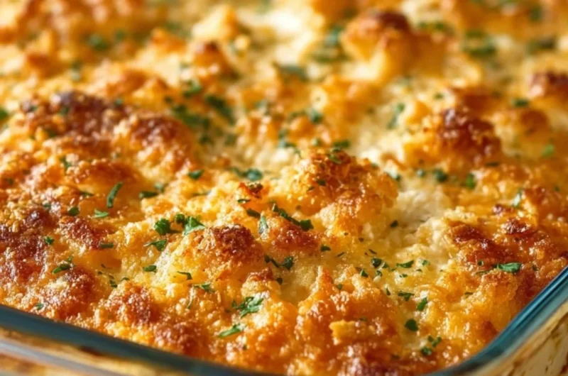 Dolly Parton’s 5-Ingredient Casserole ready to serve