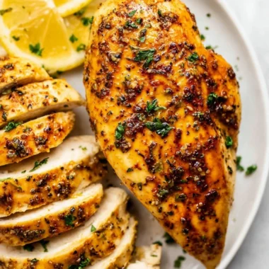 Delicious air fryer chicken breast recipe, juicy and healthy