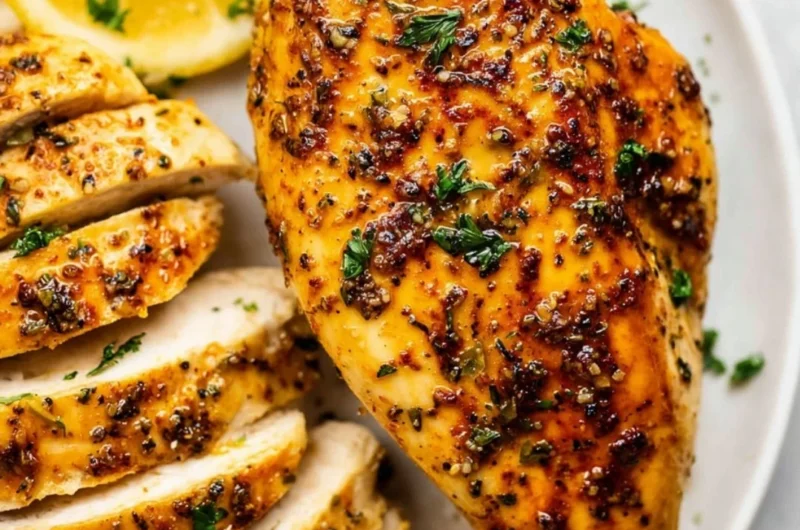 Delicious air fryer chicken breast recipe, juicy and healthy