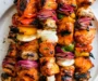 Grilled Chicken Kabobs with Vegetables