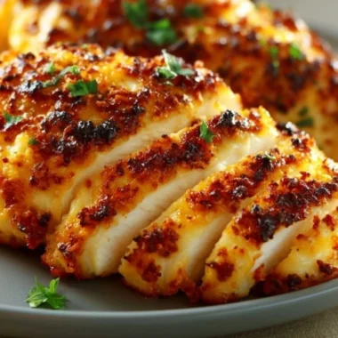 Melt in your mouth chicken breast dish with herbs and spices