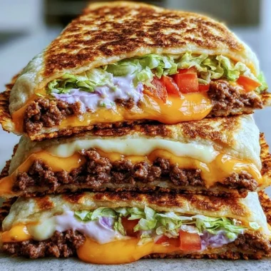 Delicious Keto Crunchwraps for a guilt-free meal