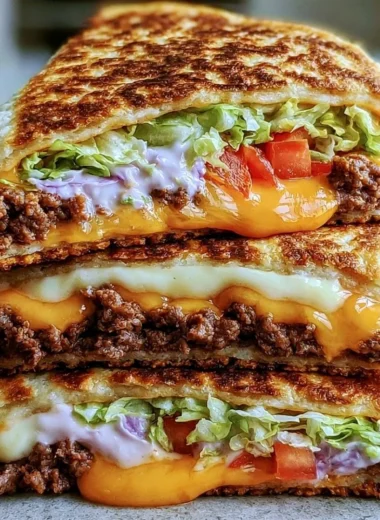 Delicious Keto Crunchwraps for a guilt-free meal
