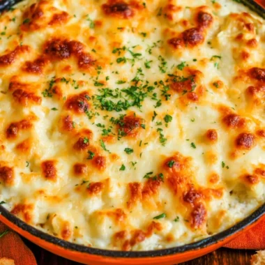 Creamy artichoke dip served with crispy tortilla chips