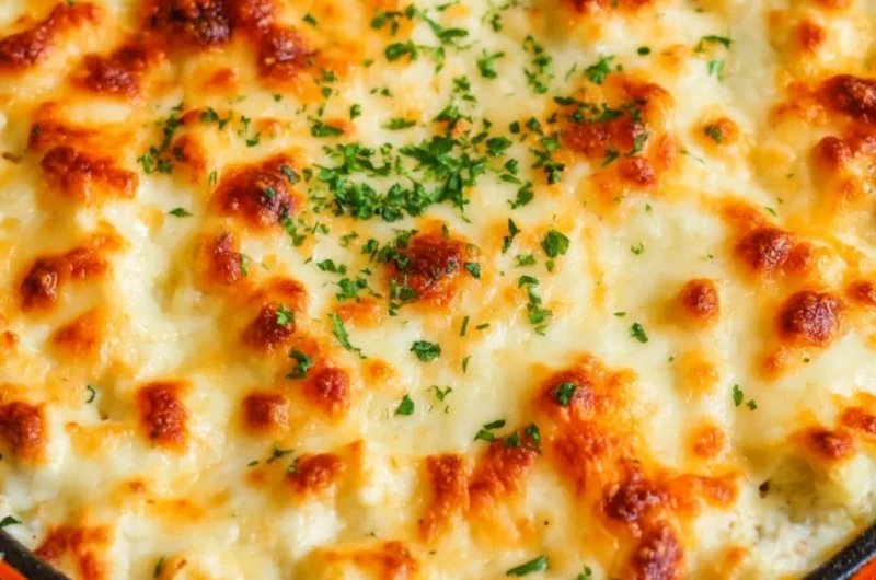 Creamy artichoke dip served with crispy tortilla chips